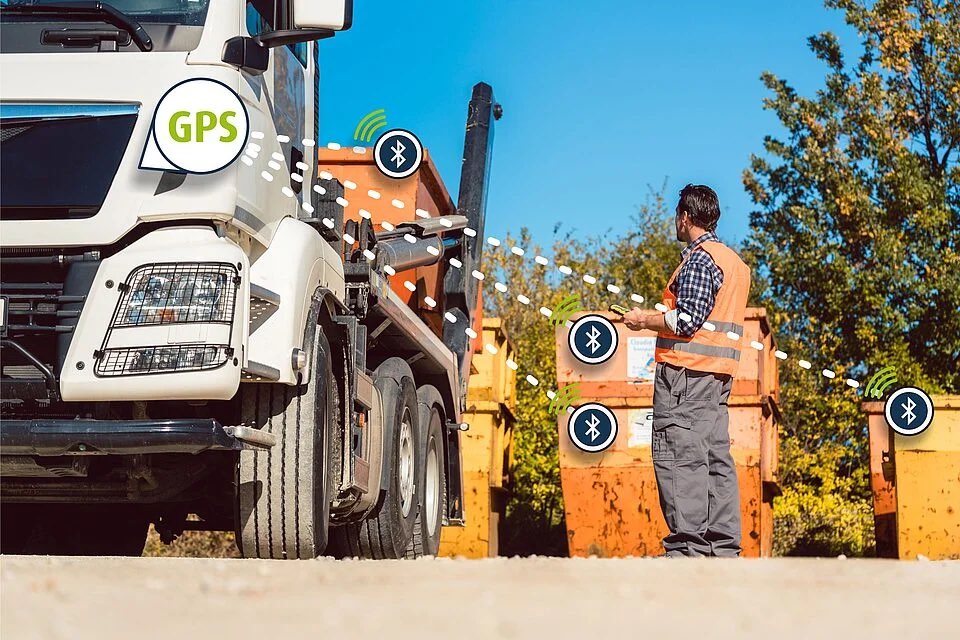 Container Tracking per GPS und Bluetooth dienen zum Diebstahlschutz