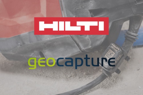 Hilti ON!Track und geoCapture: Partnerschaft