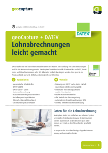 Datev Lösungspartner geoCapture