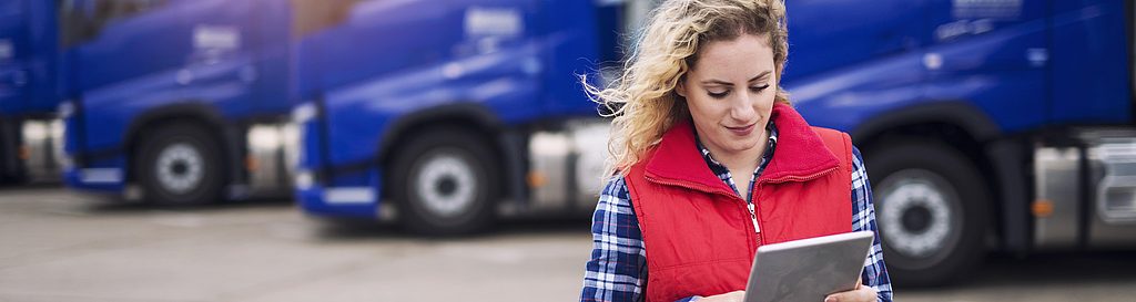 LKW Abfahrtskontrolle mit geoCapture