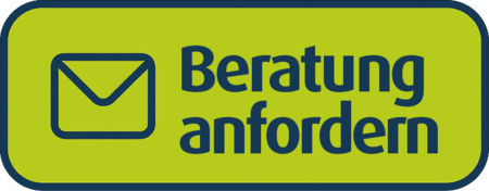 Call-To-Action-Button, welcher darauf leitet eine Beratung anzufordern