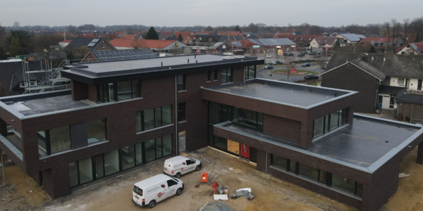 Baustelle KW7 Gerüst