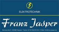 Logo Elektrotechnik Franz Jasper Hopsten, zufriedener geoCapture Kunde