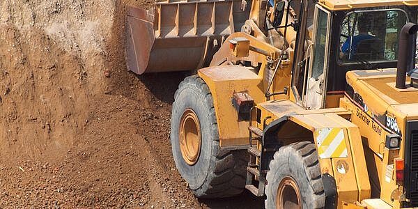 GPS tracking construction machines