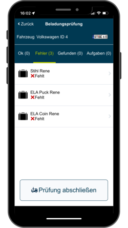 With geoCapture, the loading control runs fully automatically