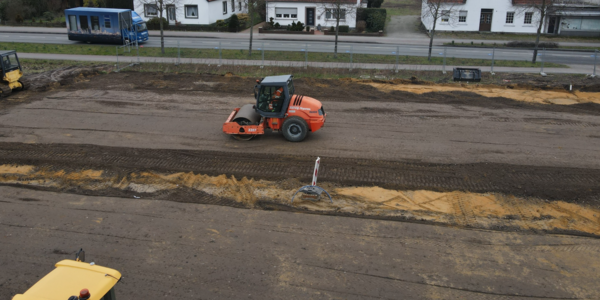 Baustelle KW 10 - Parkplatz