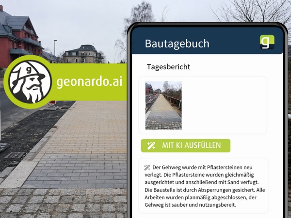 Bautagebuch mit geonardo.ai