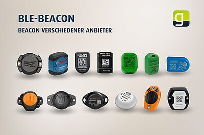 Beacon unterschiedlicher Hersteller