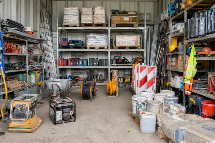Material und Ausrüstung auf der Baustelle mit geoCapture verwalten
