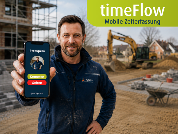 timeFlow bei geoCapture in der Anwendung
