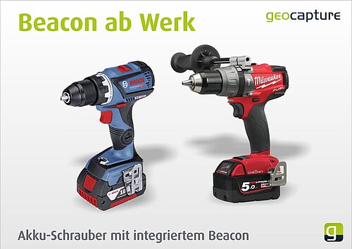 Akku-Schrauber mit integrierter Bluetooth-Technik ab Werk