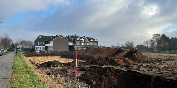 Erdarbeiten am 23.11.2021