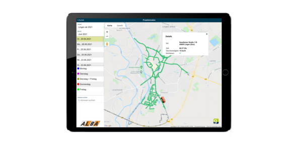 Digitalisierung Straßenreinigung Müllabfuhr