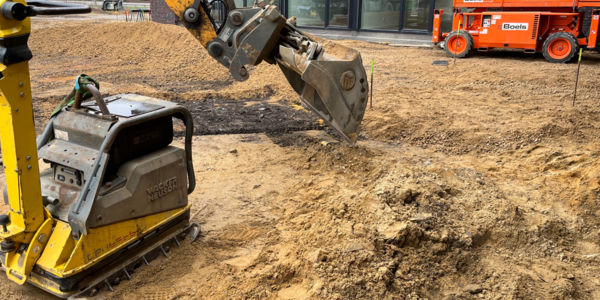 Baustelle KW 10 - Außenanlagen
