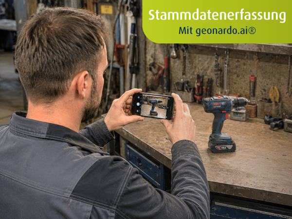Stammdatenerfassung mit geonardo.ai® in Anwendung