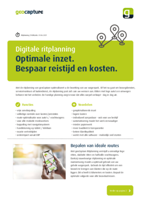 Flyer ritplanning