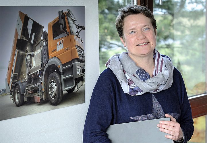 Auch Anja Schuowstra aus der Buchhaltung nutzt die vielen Funktionen von geoCapture