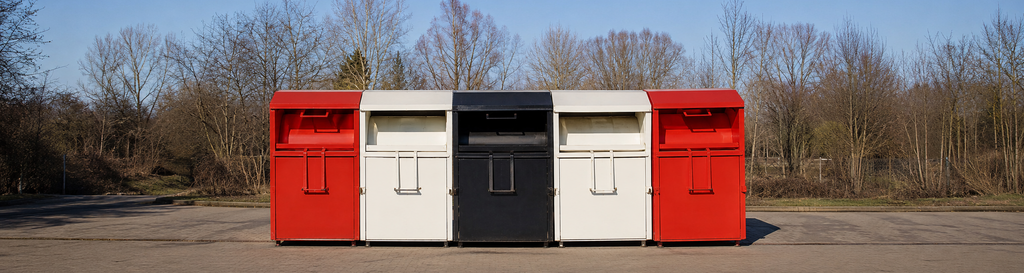 Digitaler Altkleidercontainer