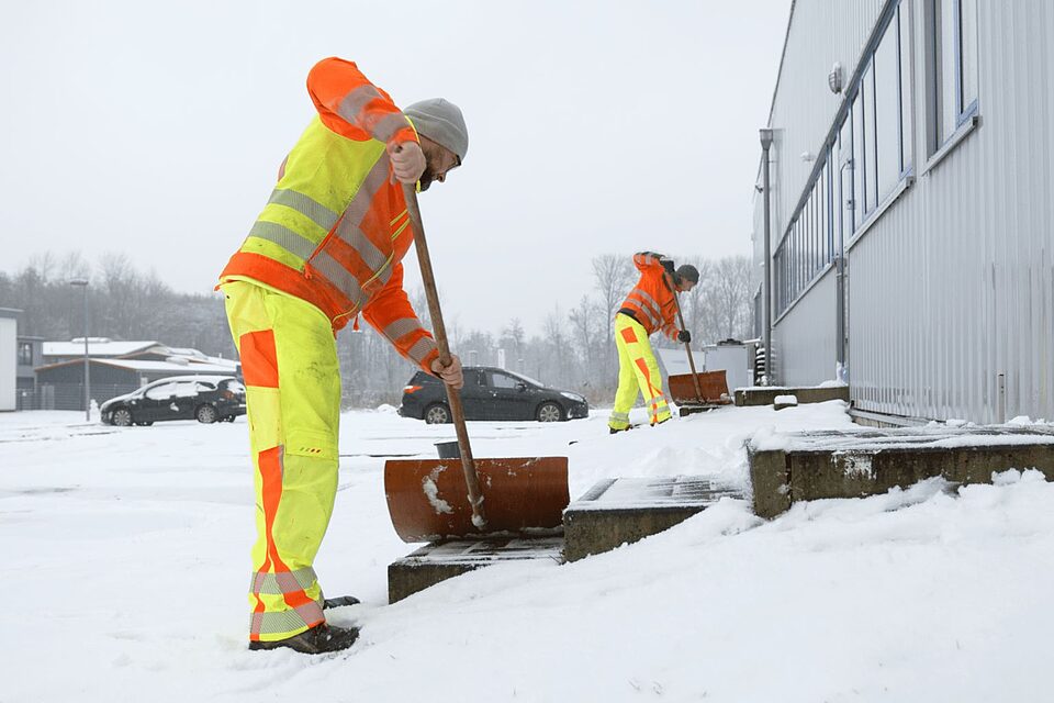 Einsatzteams bei Quathamer