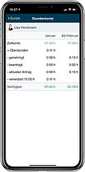Personeelsaccount - vakantie - uren