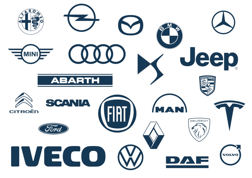 Fahrzeugortung verschiedener Hersteller